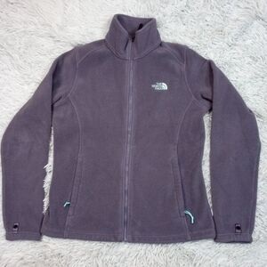 The North Face Jacket Womens M Fleece Cozy‎ Soft Zip Up Pockets Sweatshirt